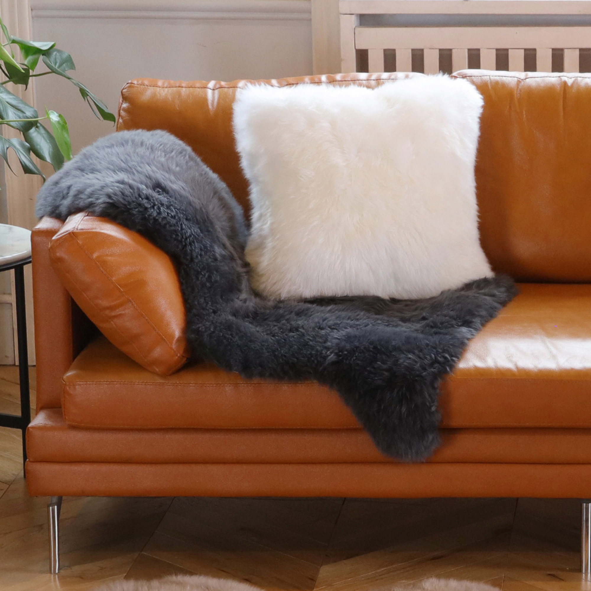 羊毛ins风抱枕靠垫 北欧风格客厅欧式毛绒现代轻奢沙发靠枕腰靠,居家布艺,靠垫/抱枕,淘宝优惠券,粉丝福利购,淘宝优惠卷