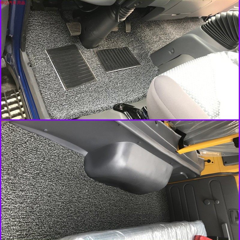 江铃顺达庆铃100p600p前后排脚垫