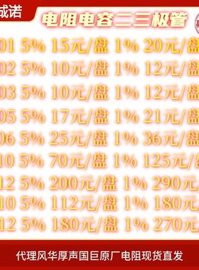 1210贴片电阻 412 422 432 442 453 464 475 487 499R/欧 K 1%