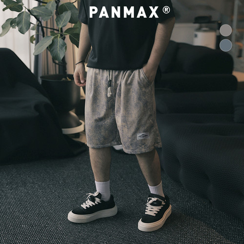 渐变五分短裤PANMAX大码男