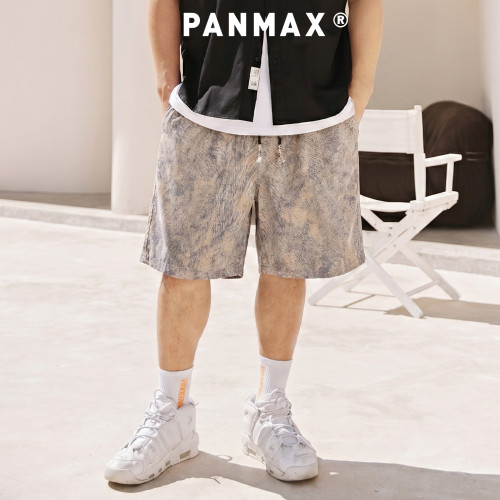 渐变五分短裤PANMAX大码男