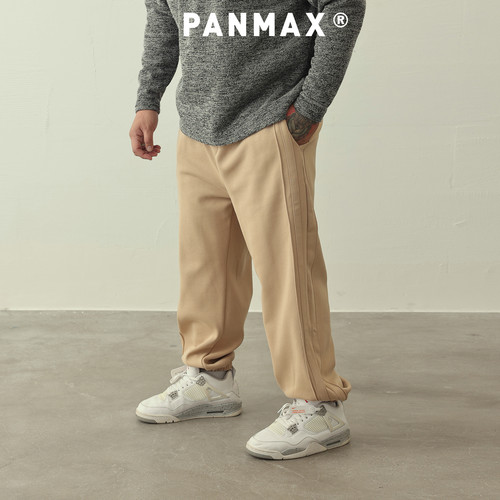加绒束脚卫裤保暖PANMAX大码男