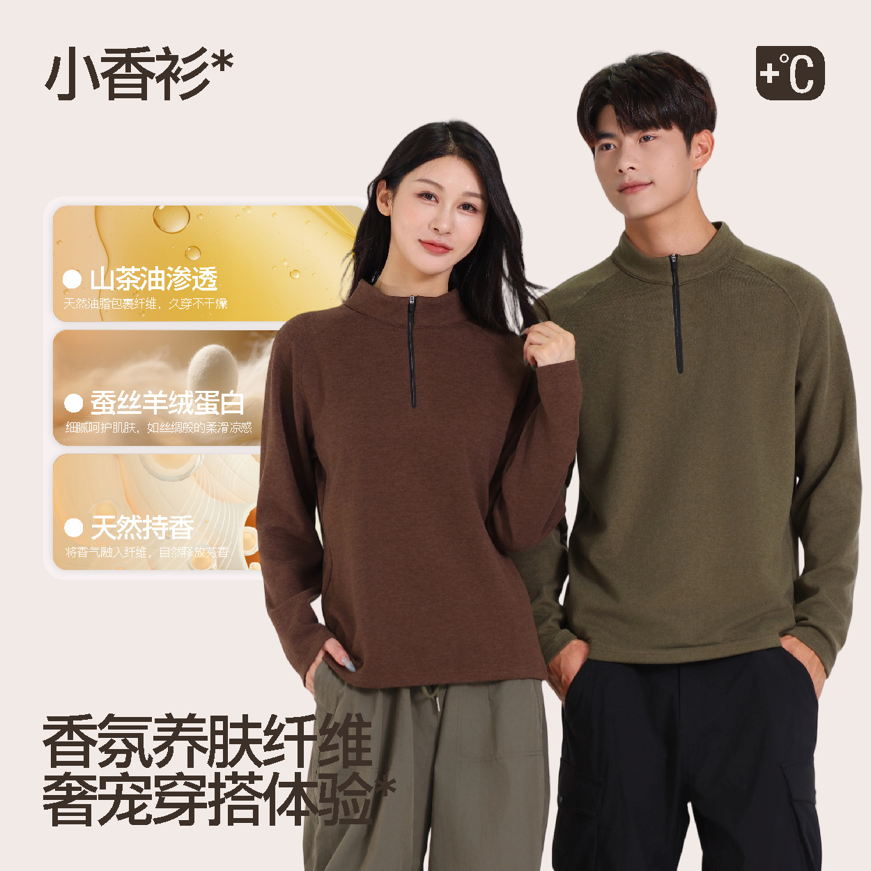现货~男女同款保暖绒衣户外抓绒衣运动宽松套头摇粒绒冲锋衣内胆