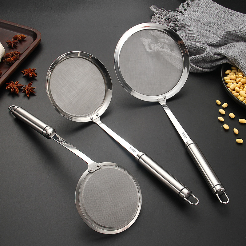 304不锈钢超细厨房神器滤油勺