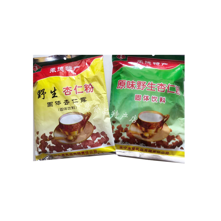 承德特产野生有无糖杏仁粉冲泡