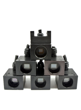 美国 PULNIX 黑白工业CCD摄像机 当配件出售 特价