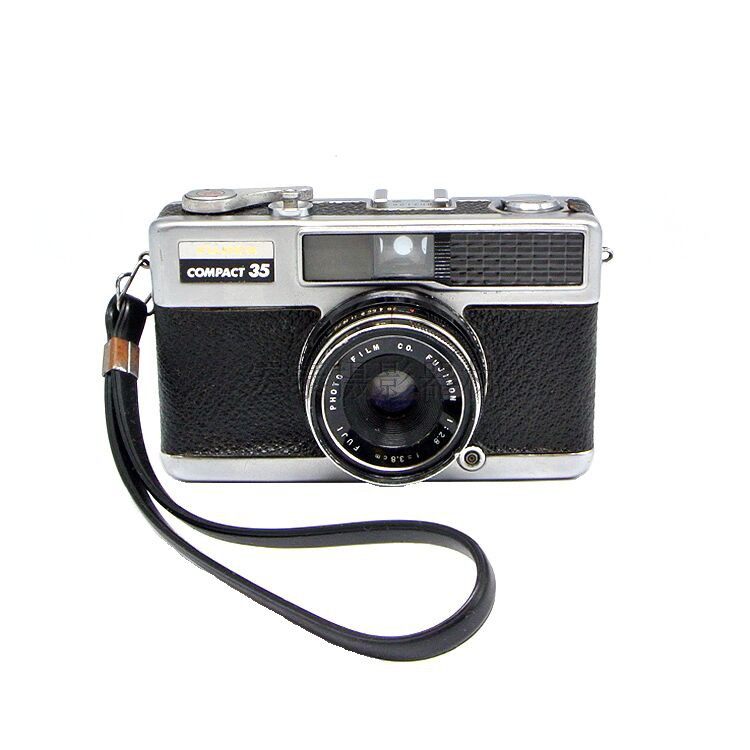 日本 富士卡 Fujica compact 35 旁轴相机 机身有特别的文字标志