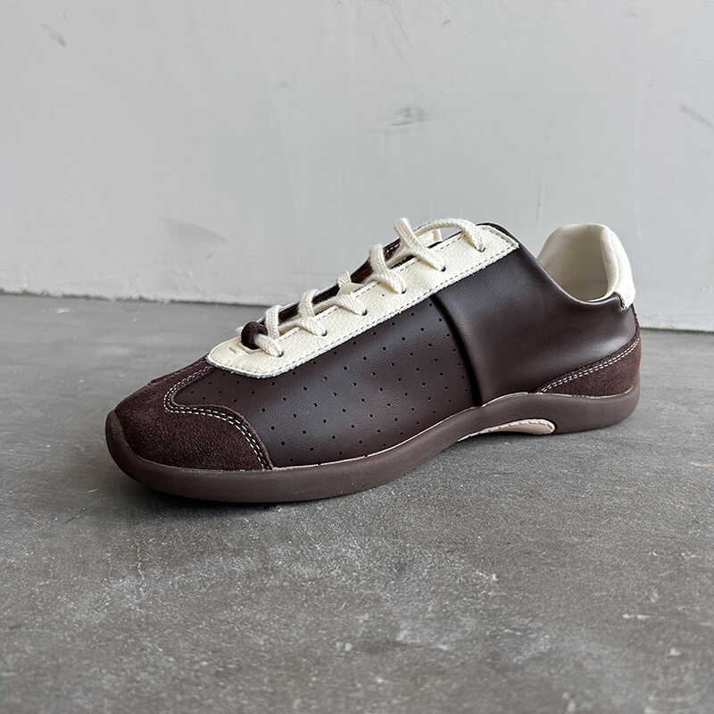 休闲德训鞋软底复古英伦板鞋透气