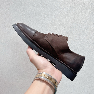 秋季 低帮透气单鞋 男士 英伦百搭乐福鞋 德比鞋 日系复古真皮休闲皮鞋