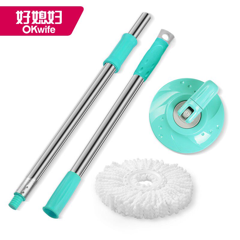 好神拖 旋风桶多型号自动旋转拖把 媳妇牌配件3575 4100杆/盘棉头