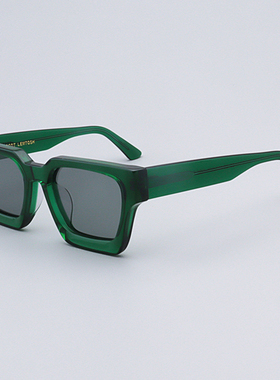 MOSCOTLEMTOSH粗厚框绿色太阳镜