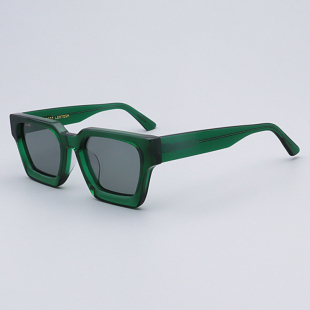MOSCOT LEMTOSH太阳镜男大脸方形板材眼镜粗厚框复古绿色墨镜女款