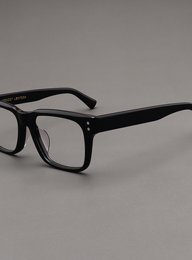 MOSCOT LEMTOSH眼镜框男黑色方形复古眼睛板材大脸近视度数镜架女