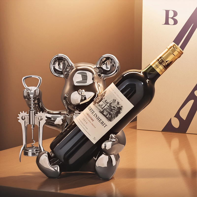 红酒架酒柜装饰品高级感摆件轻奢高档客厅新款电视柜展示柜家居