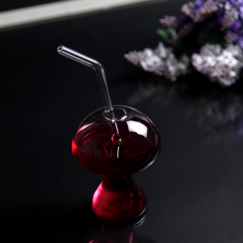 透明玻璃鸡尾酒蘑菇香槟杯