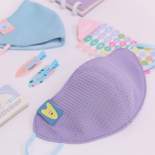 原创2025新款可爱时尚糖果色学生秋冬保暖防寒纯棉口罩女高颜值