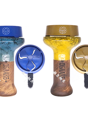 Kaloud一代彩色炭隔 金色蓝色Lotus水烟碳锅SHISHA HMDs