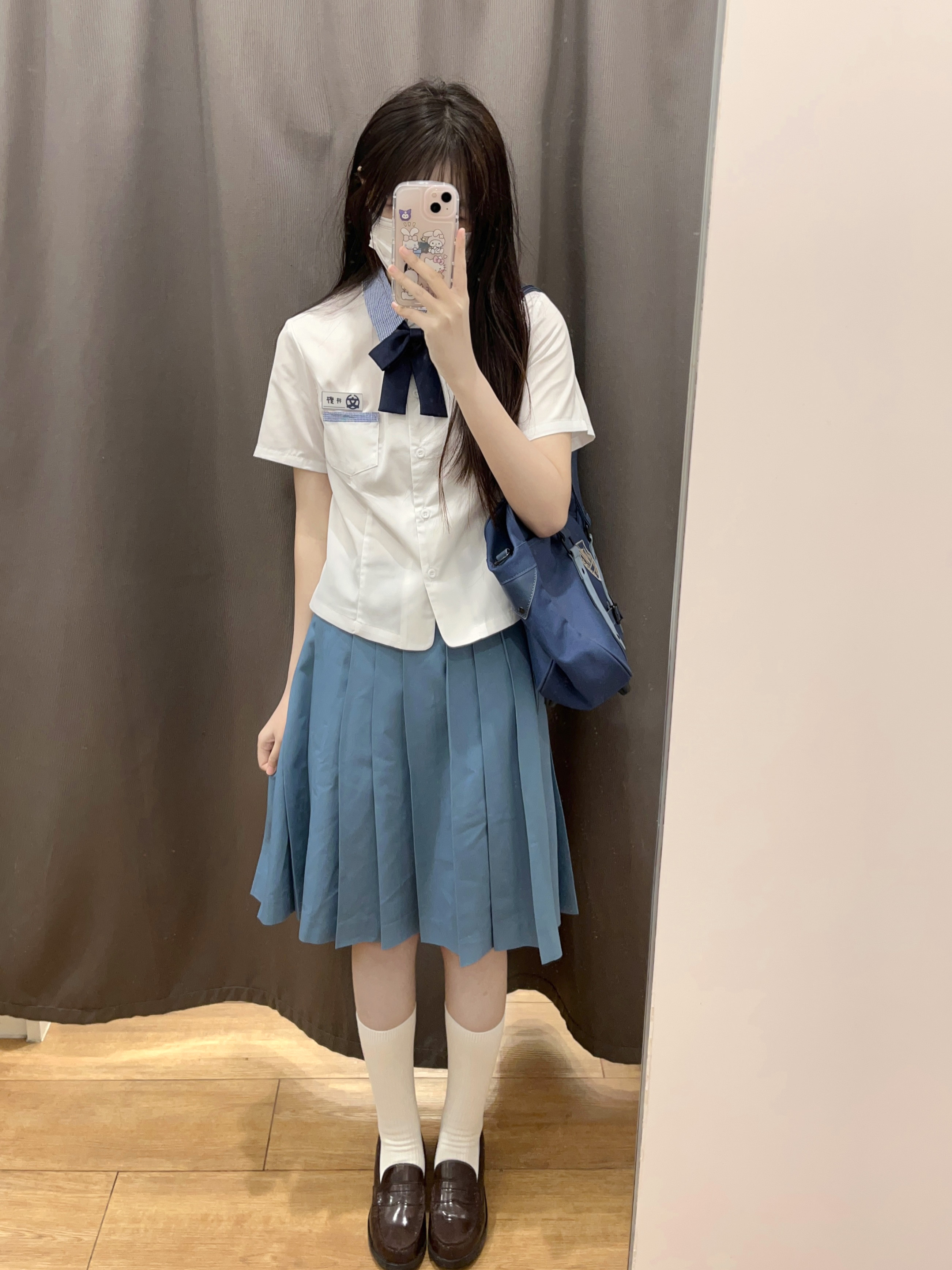 收腰学院风短袖原创JK制服