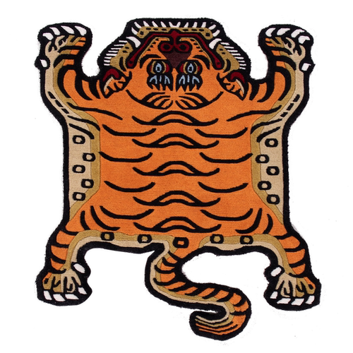 尼泊尔羊毛手工打结高密加厚地毯