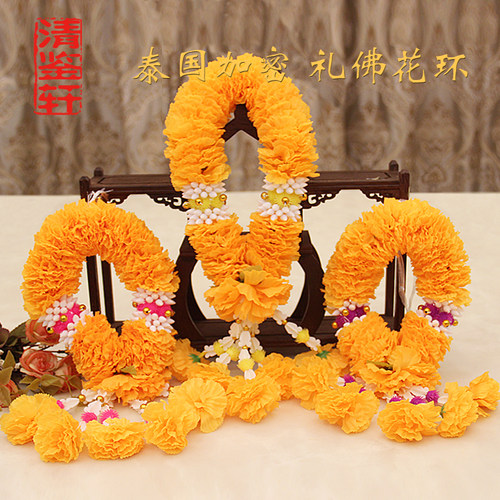 泰国佛牌用品四面茉莉花串加长密