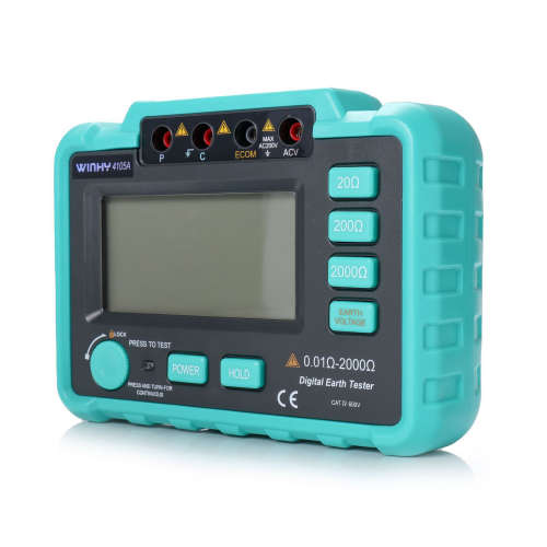 WinAPEX VC4105A 数字接地电阻测试仪 接地摇表 亚马逊速卖通跨境