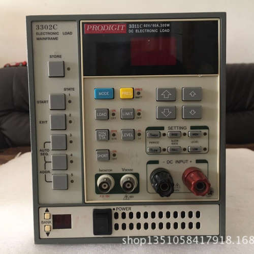 供应PRODIGIT 3311C/博计3311C+3302C直流电子负载 60V 60A 300W