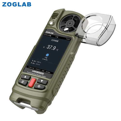 ZOGLAB佐格手持多功能气象站气压紫外线GNSS导航温湿风速风向仪