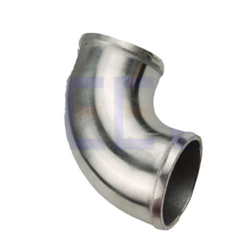 通用汽车改装涡轮增压中冷器铝管直90度口径63mm 长度抛光铝铸件