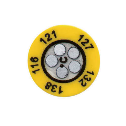 TL-C5不可逆圆形测温纸美国五格圆形摄氏度测温纸 表面温度指示贴