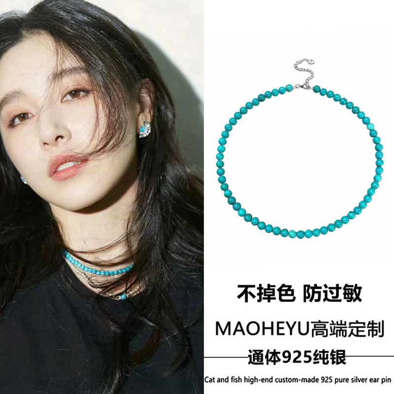 小众设计文艺锁骨链S925纯银