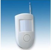 安尔达无线红外探测器远距离AD608-01红外防盗探测器远距离双供电