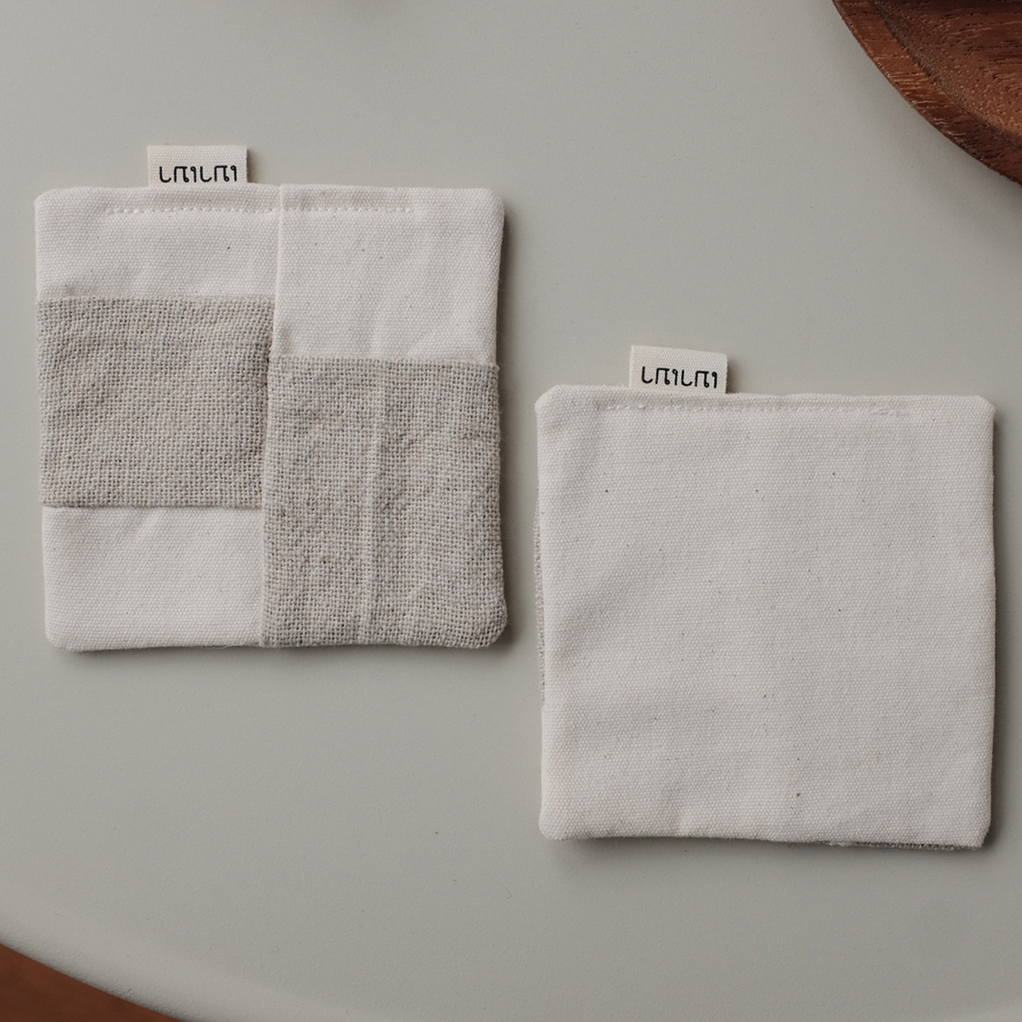 轻轻士多| 手作拼布杯垫纯色方形杯垫隔热垫日用布杂货日系的家,餐饮具,杯垫,淘宝优惠券,粉丝福利购,淘宝优惠卷