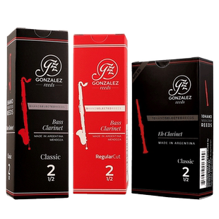 阿根廷GONZALEZ冈萨雷斯小三单簧管低音单簧管哨片黑盒红盒哨片