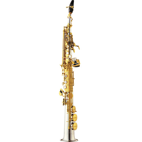 日本原装柳泽乐器YANAGISAWA   S W037降b高音萨克斯直管银乐器 - 封面