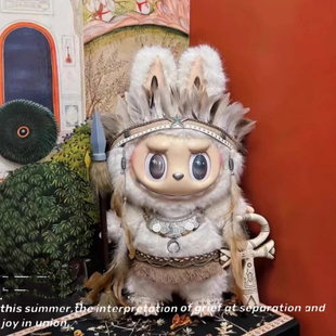 58cm拉布布搪胶娃衣孙悟空zimomo衣服大天使衣服苗族款服装野人装