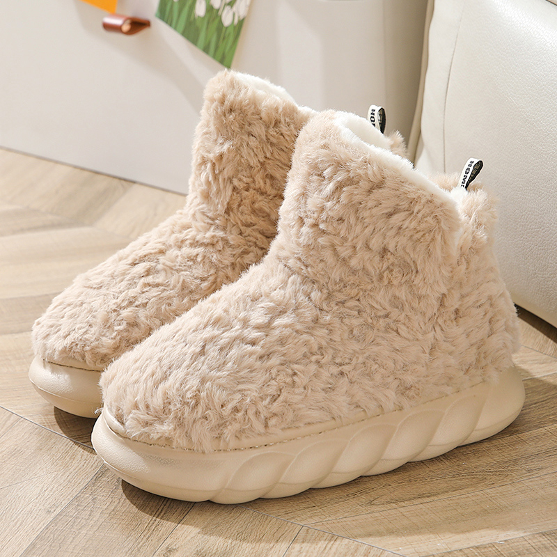 沧胜厚底保暖韩版居家软底棉鞋