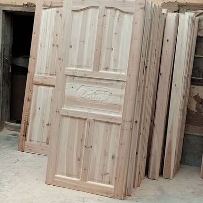 白胚库存清仓处理杉木门卧室房间门原木实木门民宿中式饭店室内门