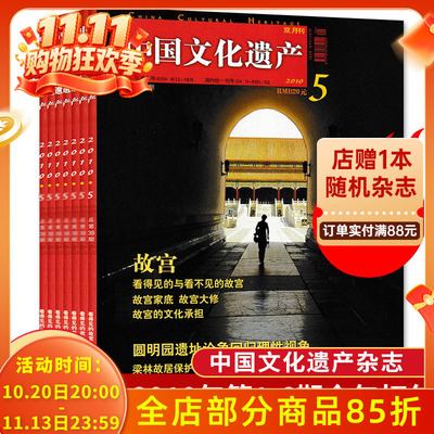 【全年珍藏共6本】中国文化遗产合订本杂志 2010年第1/2/3/4/5/6期全年打包组合 双月刊 正版现货文化遗产文物研究学术类书籍期刊