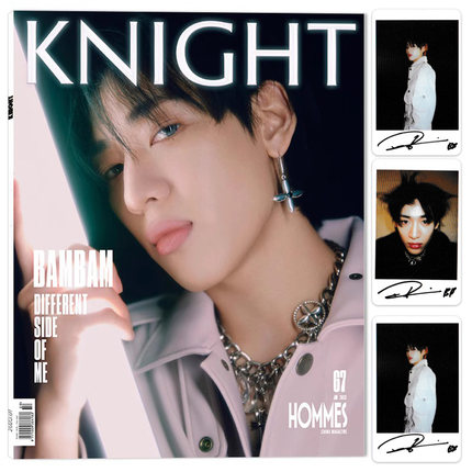 【赠送官方小卡片3张】KNIGHT高级杂志 2023年1月 封面 BAMBAM  内文 吴宣仪  时尚潮流明星期刊