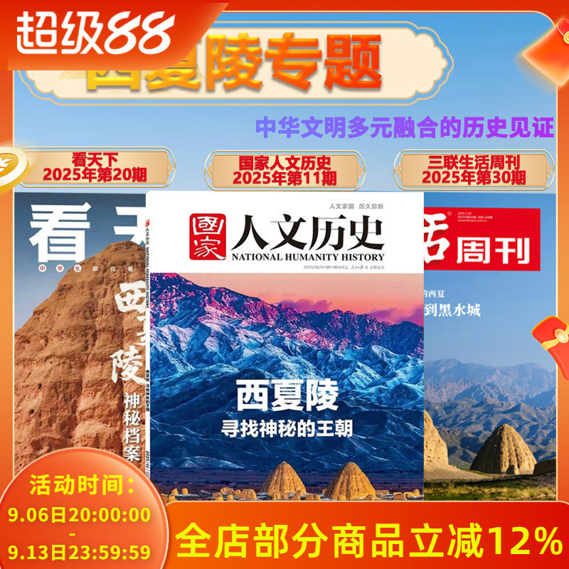国家人文历史2025年西夏陵图片