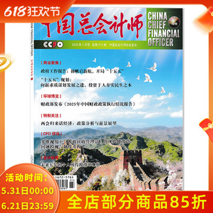 【单期可选】中国总会计师杂志2026年3月特别关注：两会归来话经济：政策分析与前景展望 财经/ 财会类・学术与实务结合型期刊杂志