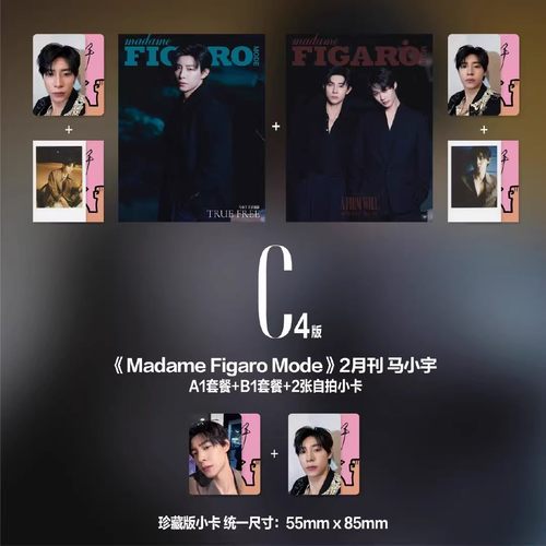 【只发别册】Madame FIGARO MOOD费加罗世界杂志2025年2月封面赵柯淳&马小宇 坚韧如初 内文：庄达菲 明星时尚潮流期刊杂志