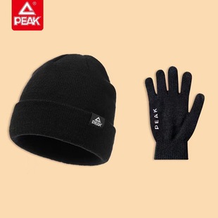 加厚套装 匹克围巾帽子手套冬季 冬天时尚 情侣款 围巾男围脖 保暖套装