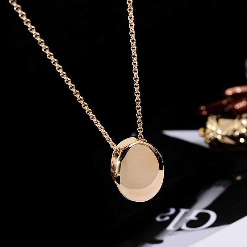 时尚气质项链钛钢女不褪色