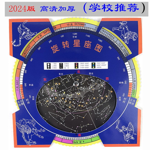 新款旋转星座图天文望远镜配件