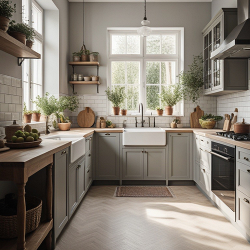 美式橱柜厨房整体橱柜定制开放式厨房整体柜子美式岛台厨柜系统柜