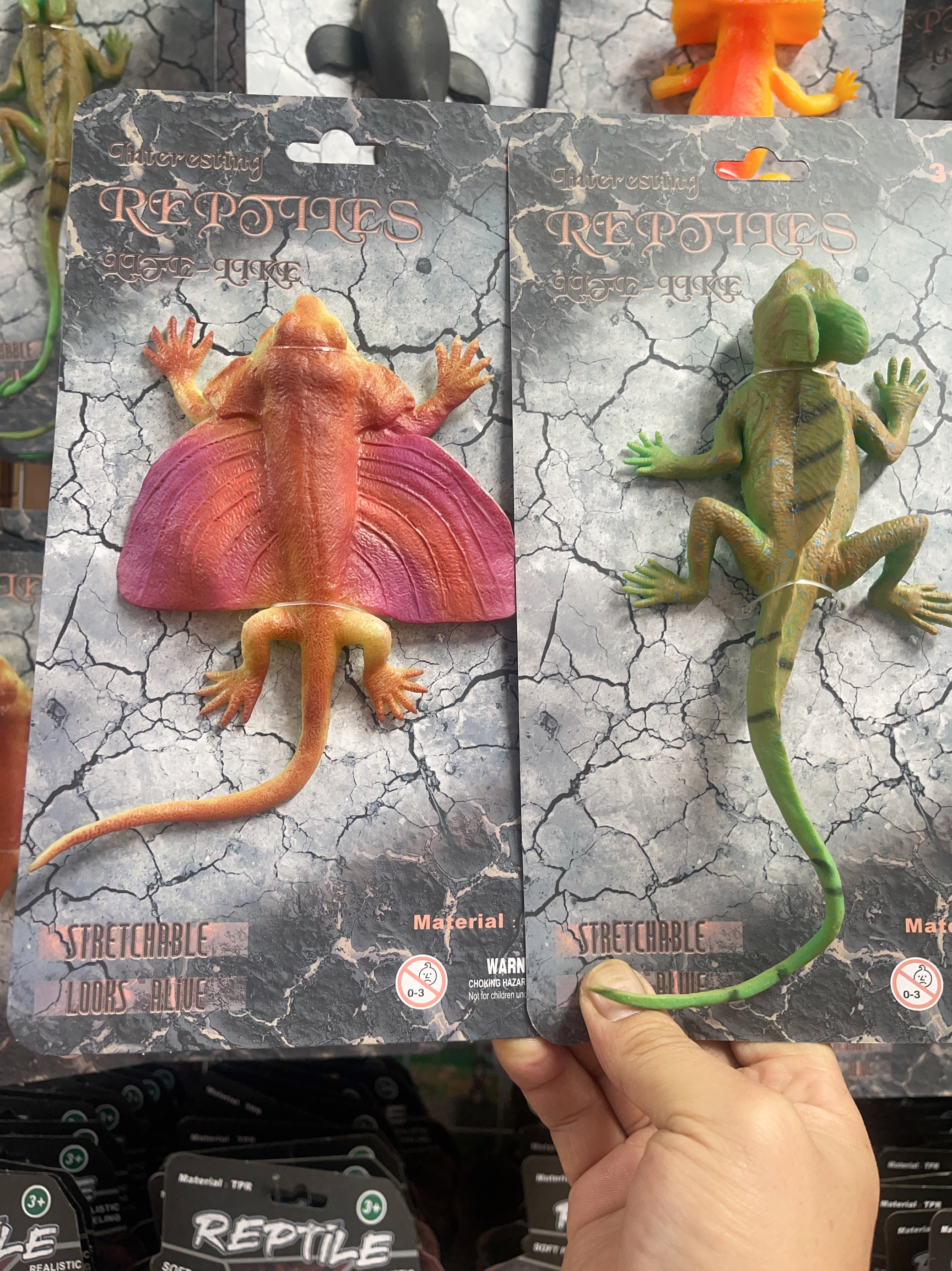 儿童仿真软胶爬行动物模型玩具仿真蜥蜴变色龙儿童认知两栖动物