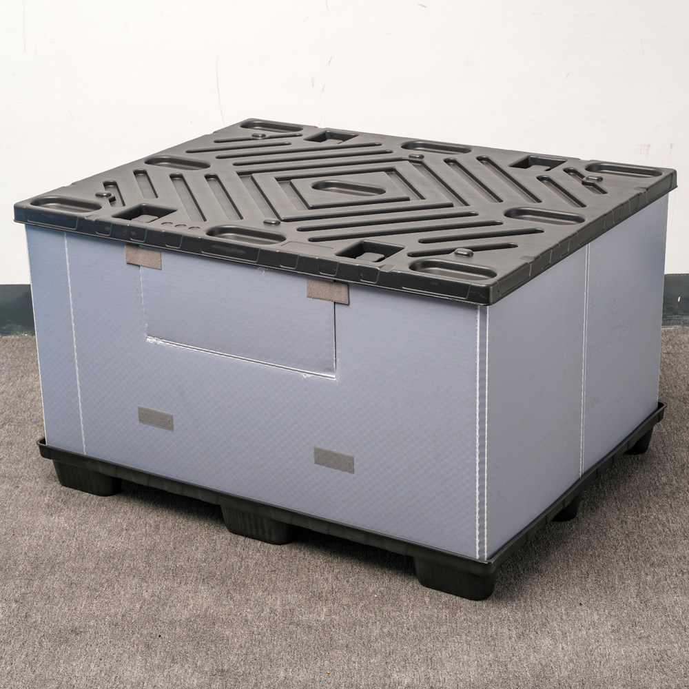 森屿 HDPE天地盖塑料PP蜂窝板可折叠汽配循环周转使用围板箱定制,包装,塑料周转箱,淘宝优惠券,粉丝福利购,淘宝优惠卷