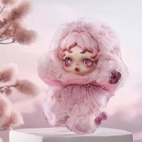 现货POMART泡玛特SKULLPANDA光织园系列盲盒SP搪胶人偶玩偶公仔挂