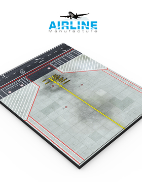 1:400  客机模型 展示 机场 停机坪 图纸 单机位 成品木质地台